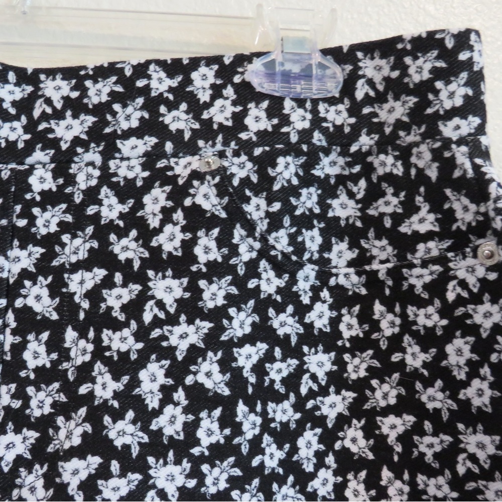 MICHAEL Michael Kors Women's Floral-Print Leggings SZ Large - Picture 2 of 11